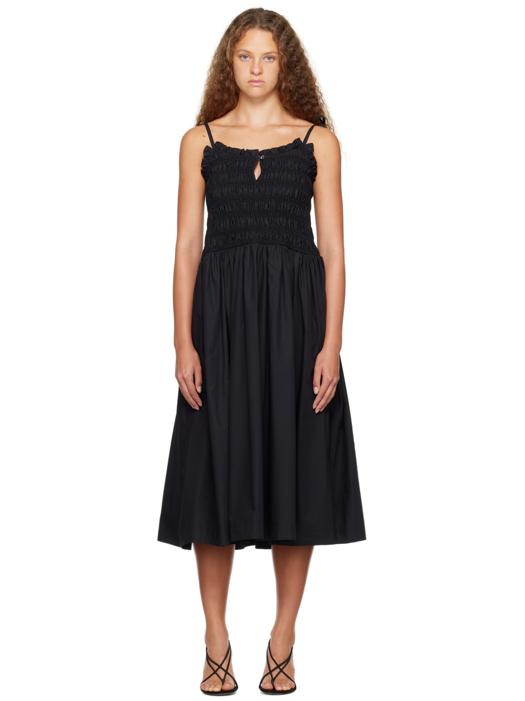 Black Kanteen Midi Dress - 1