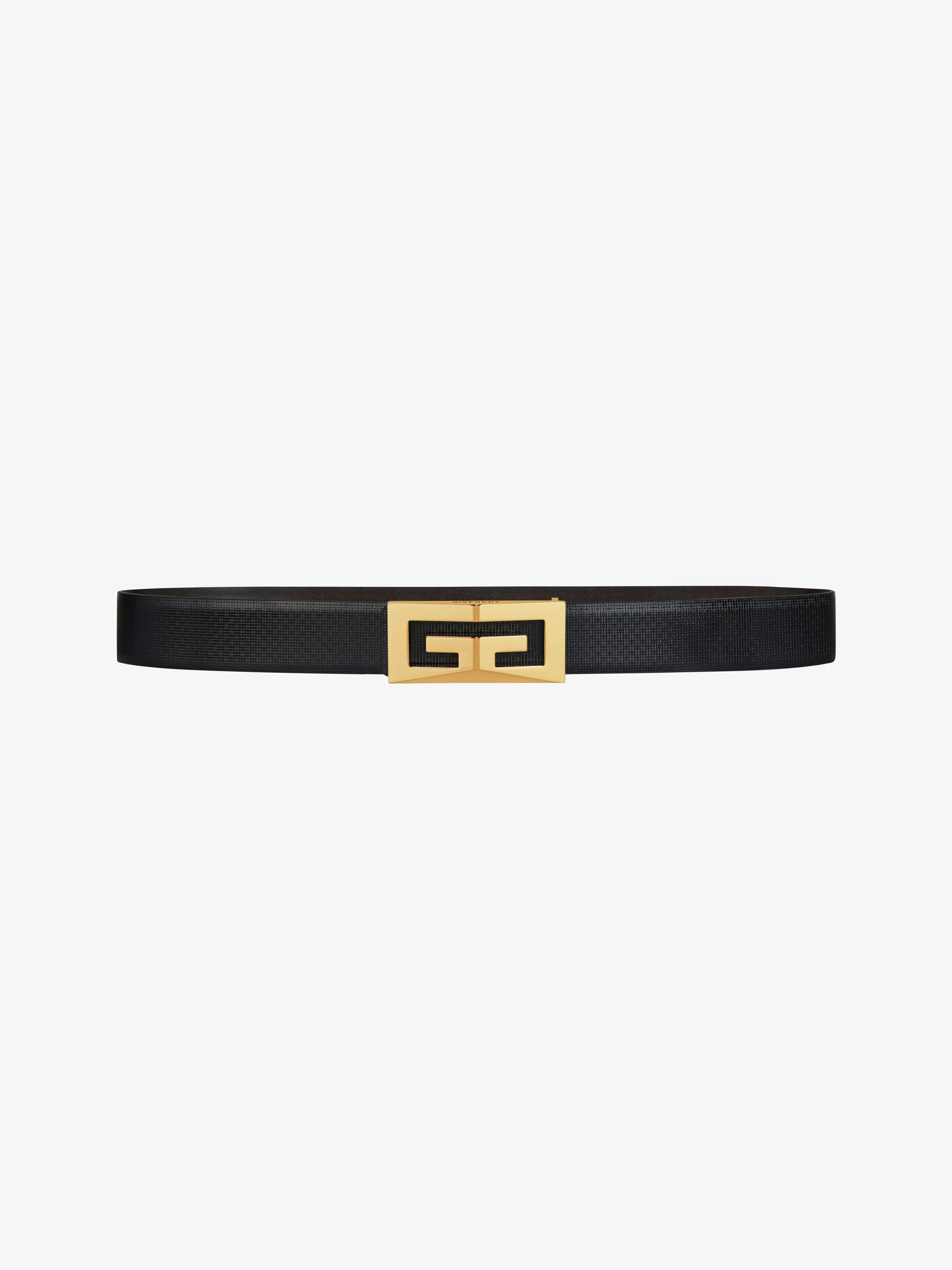 2G REVERSIBLE BELT IN MICRO 4G LEATHER - 1