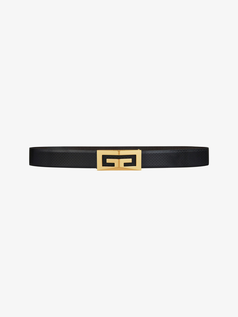 2G REVERSIBLE BELT IN MICRO 4G LEATHER 1