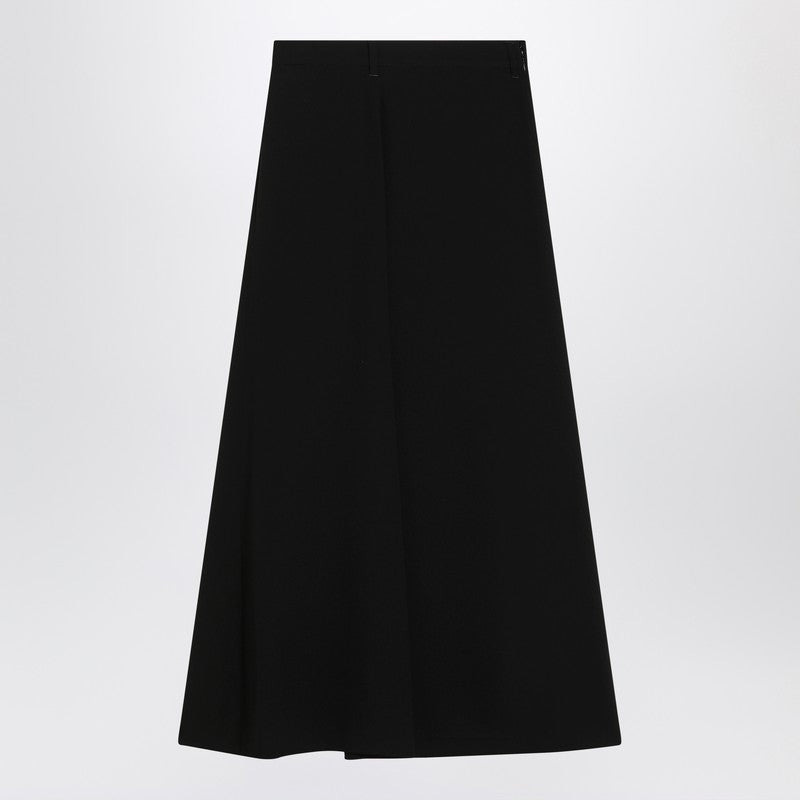Balenciaga Draped Black Skirt In Crêpe Women - 2