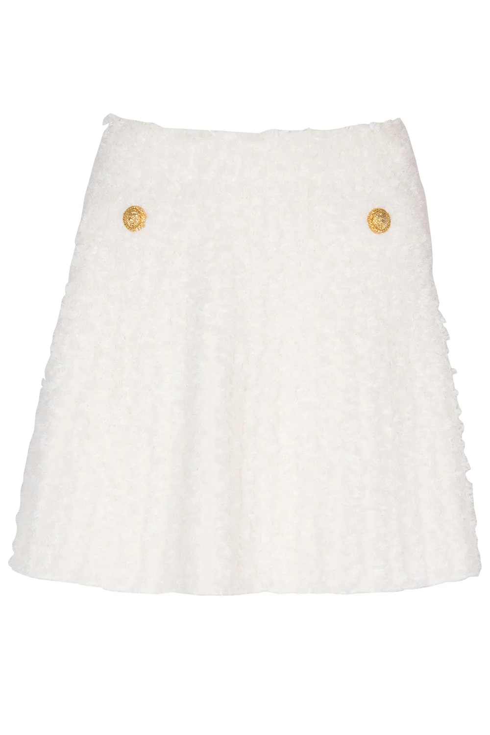 Two Pocket Light Knit Mini Skirt - 1