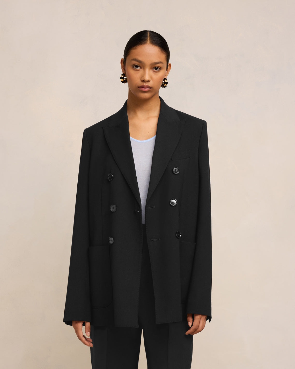 DOUBLE BREASTED JACKET - 3