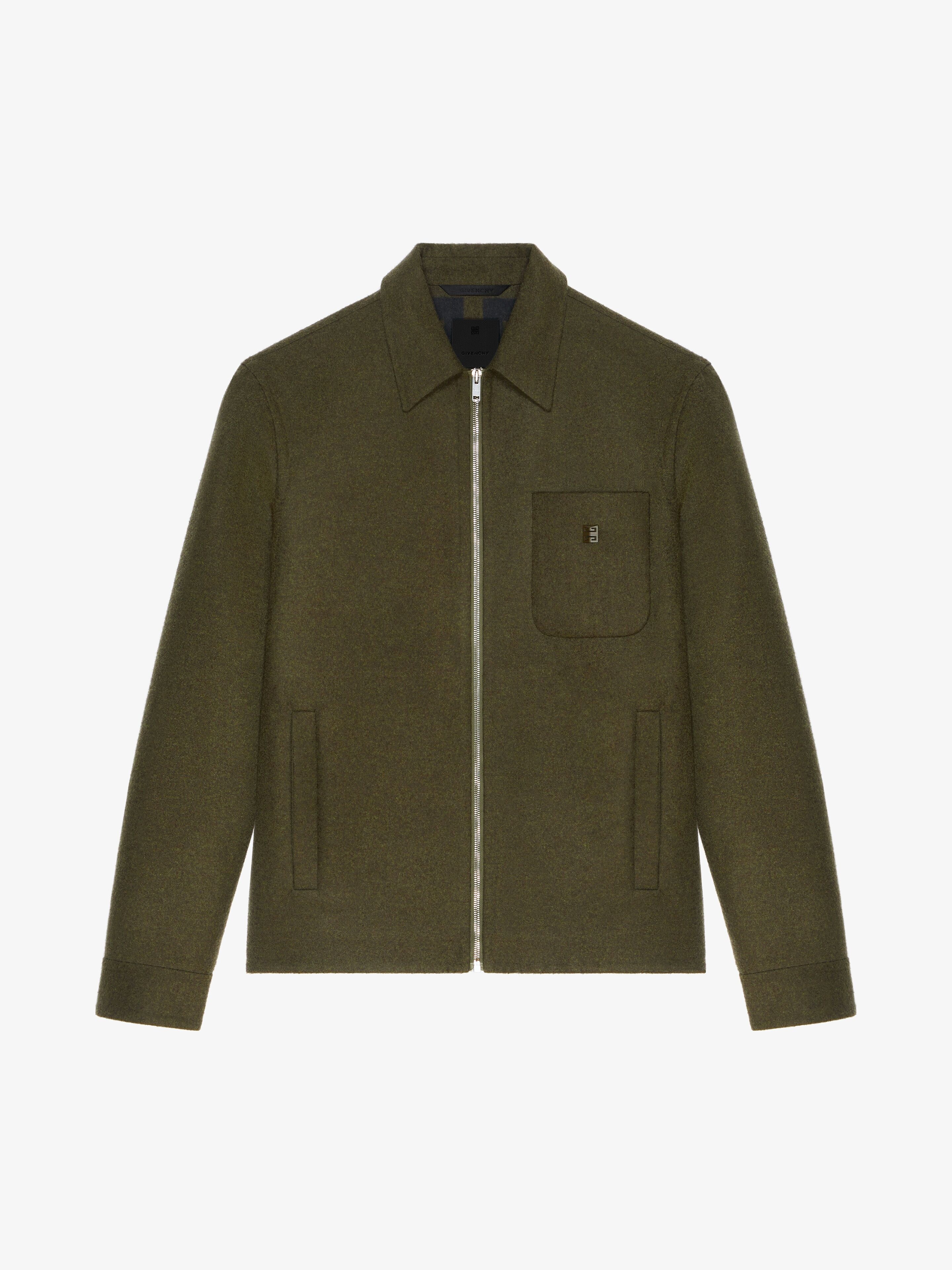 JACKET IN DOUBLE FACE WOOL - 1
