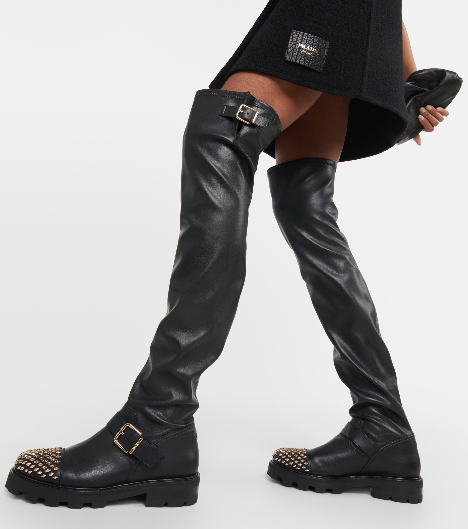 Jimmy Choo Biker Biker Overknee Stiefel JIMMY CHOO Biker II