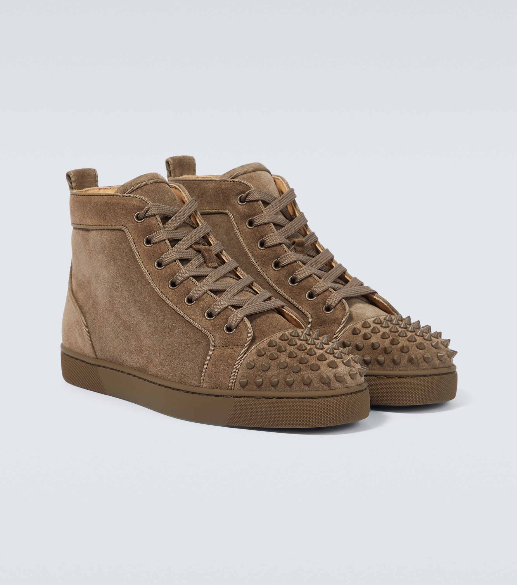 Louis Spikes suede high-top sneakers - 5