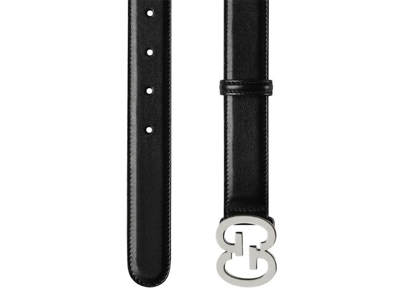 GUCCI Gucci GG Buckle Belt Black outlook