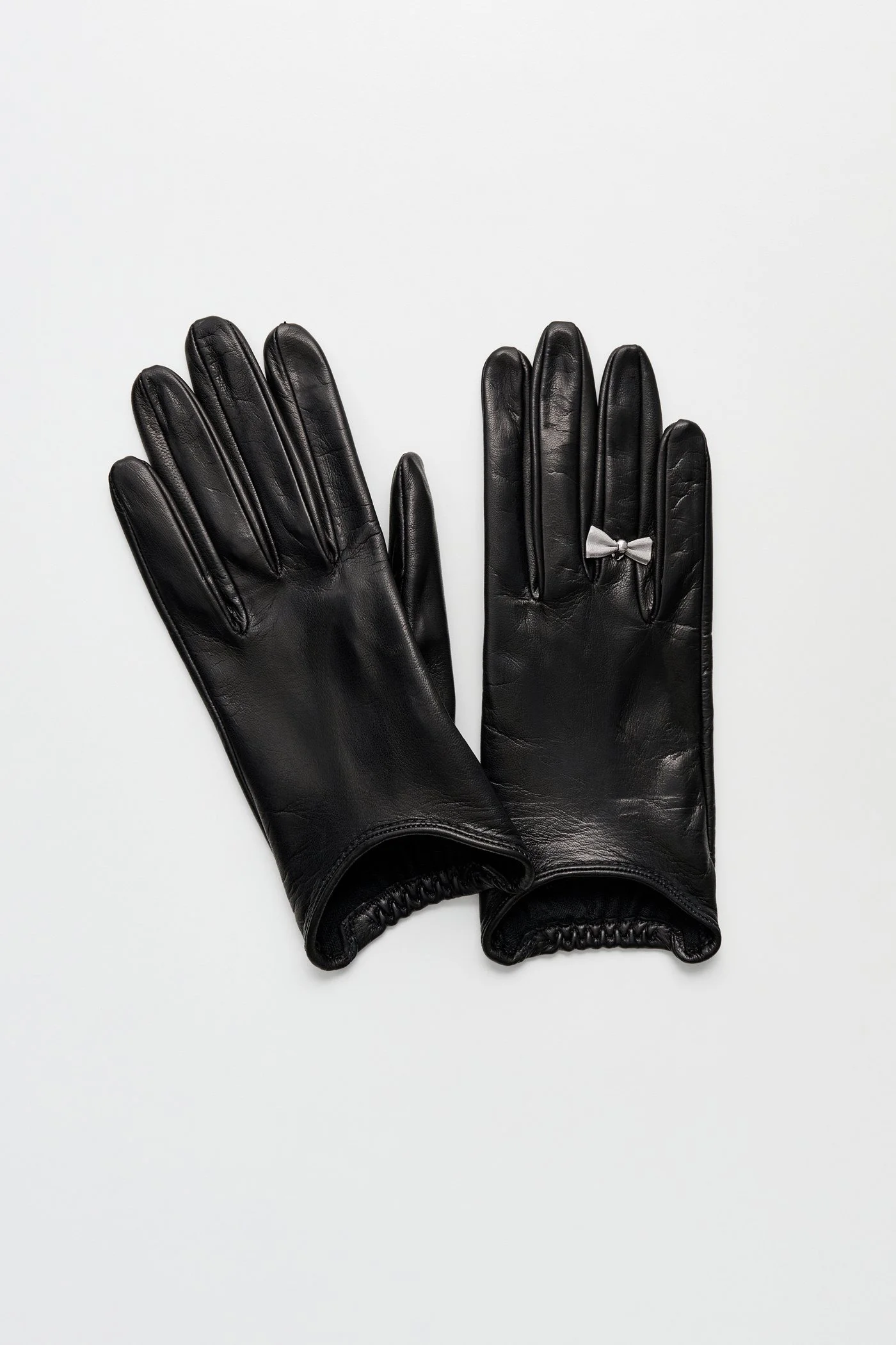 Bow Glove Black Nappa - 1