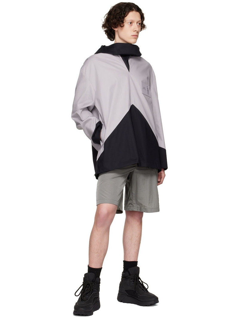 A-COLD-WALL* Grey Mackintosh Edition Geometric Kagool Jacket outlook