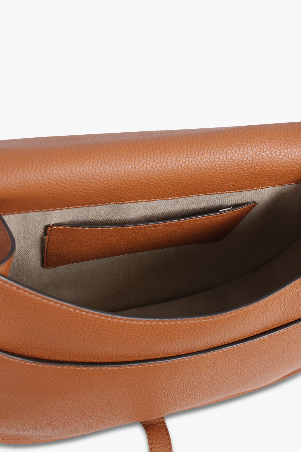 MARCIE MEDIUM BAG | TAN WITH TAN STITCHING - 4
