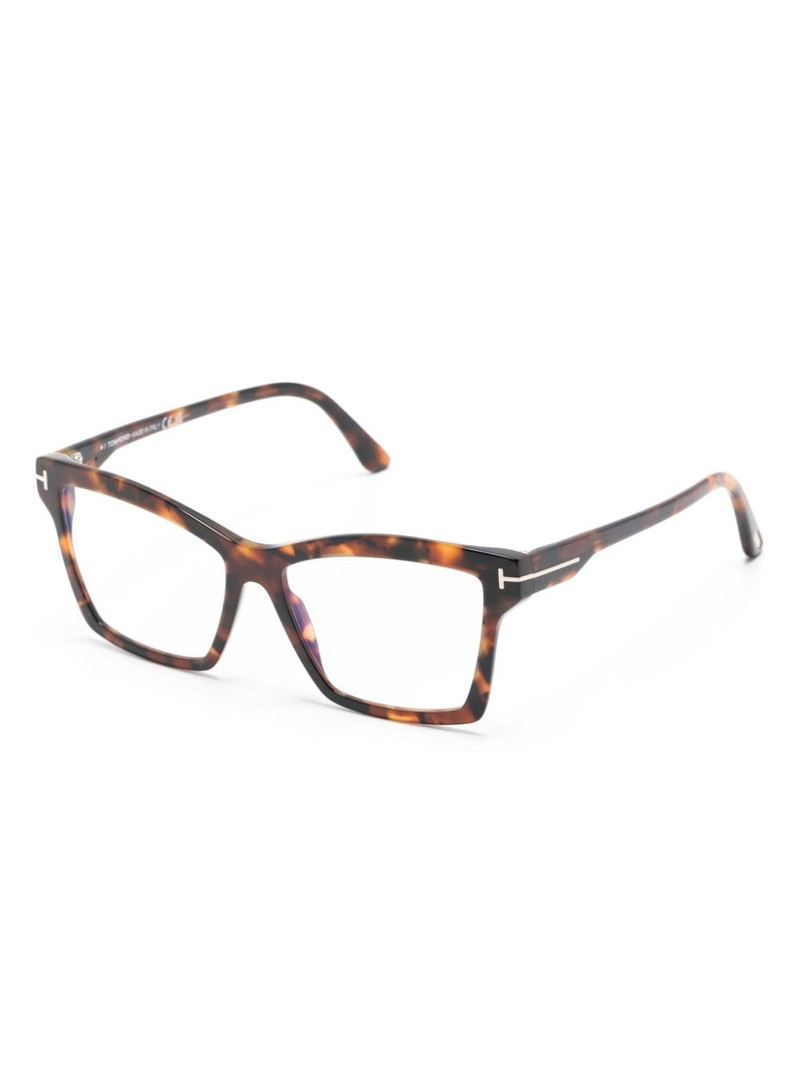 TOM FORD light-filtering square-frame glasses outlook