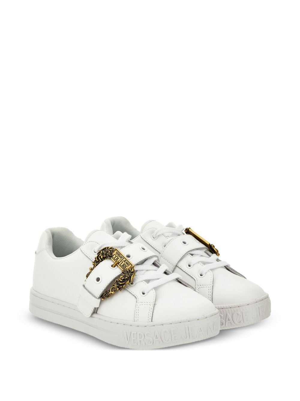 buckle-detail sneakers - 2