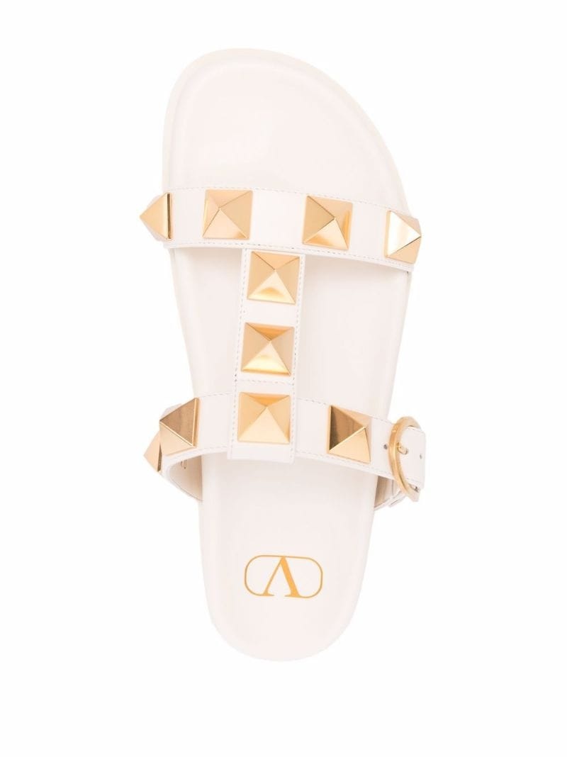 Roman Stud slide sandals - 4