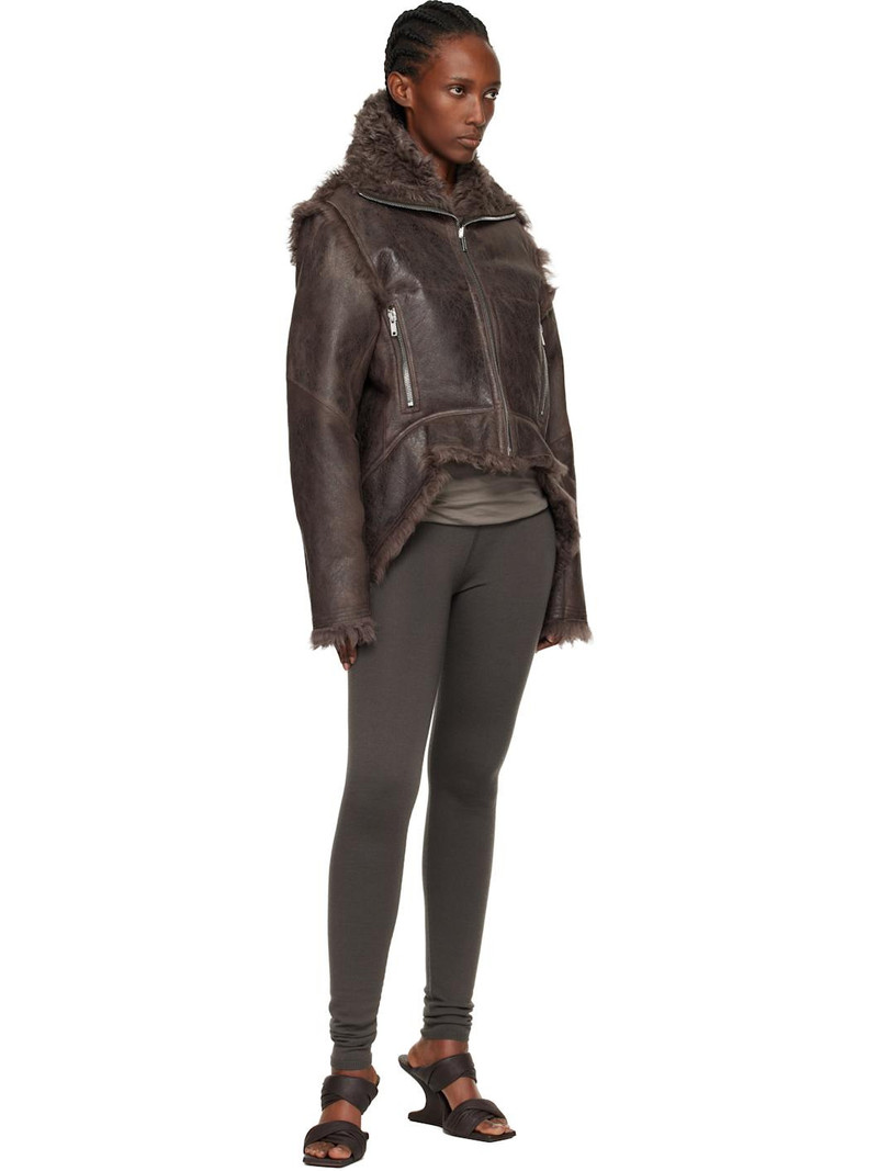 Rick Owens Gray Concordians Runway Leggings outlook