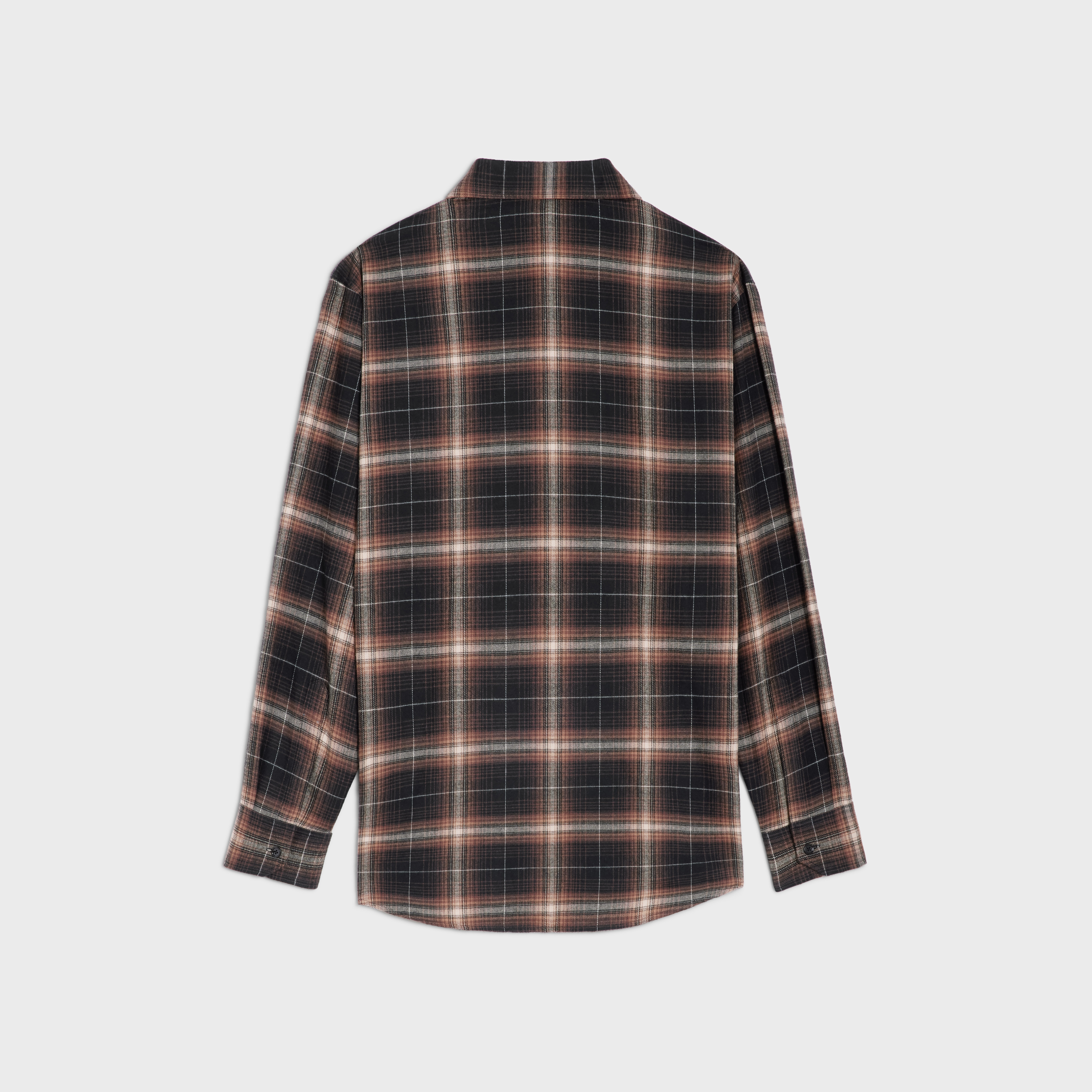 oversized shirt in cotton checks - 2