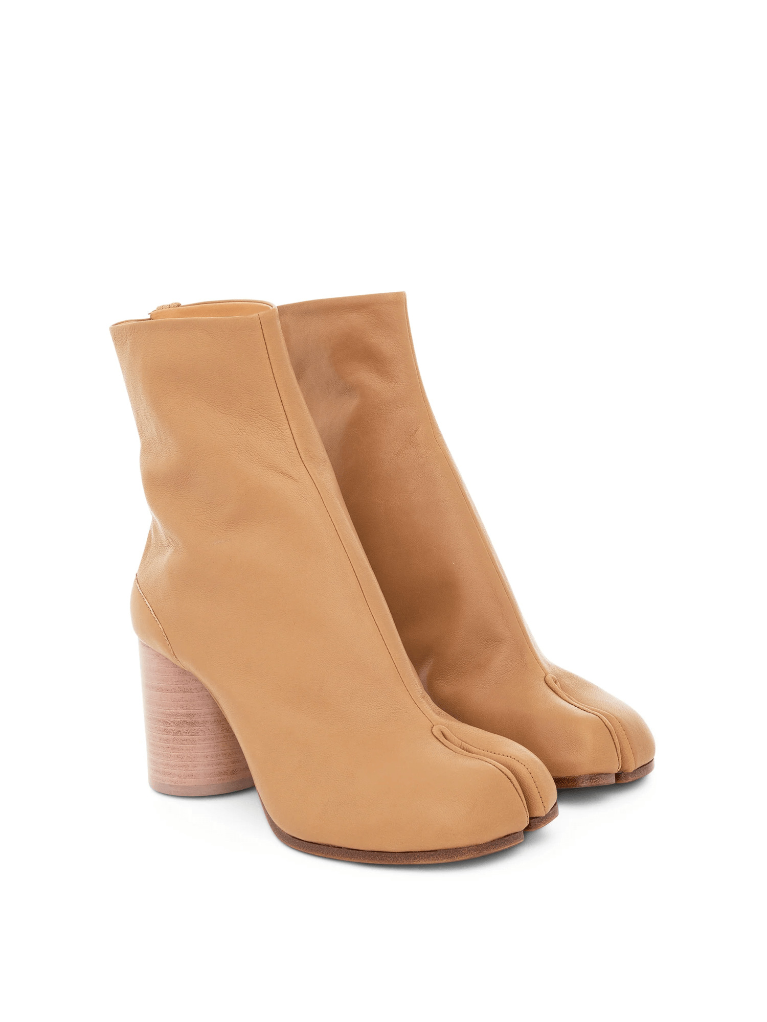 Tabi Ankle Boot 80mm in Nude - 2