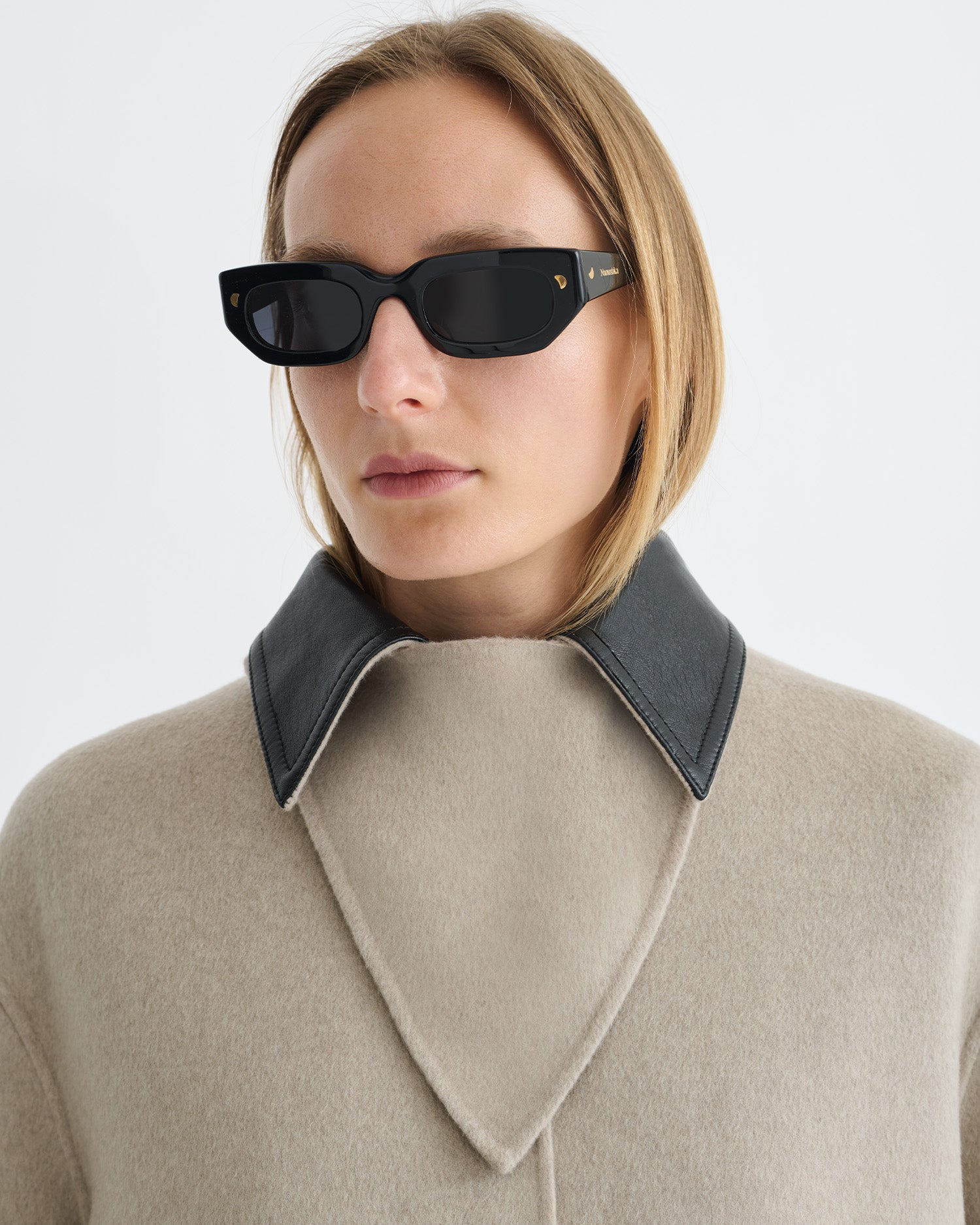Double Wool/Regen Leather Jacket - 6