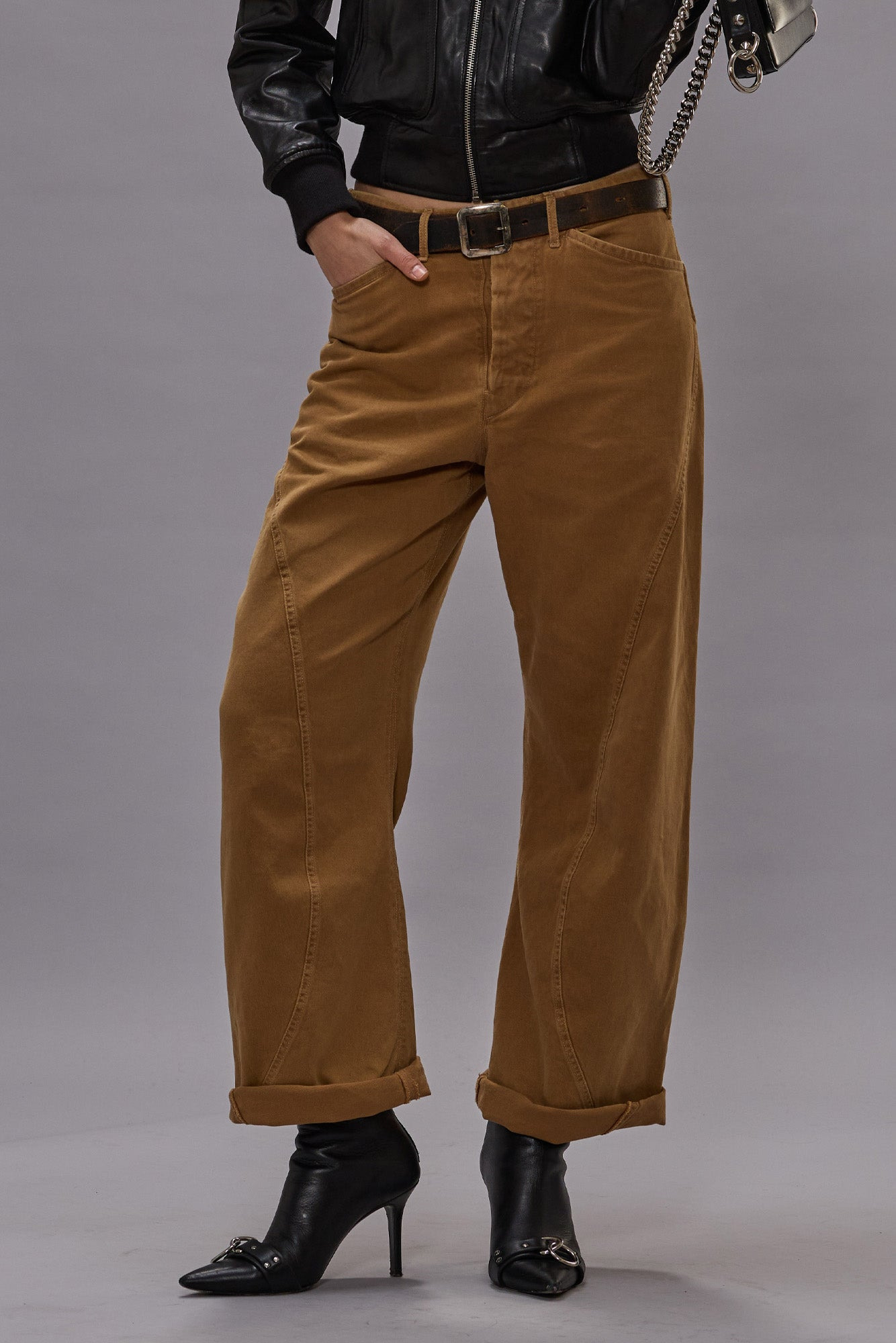 CURVED SEAM ARMY PANT - 2