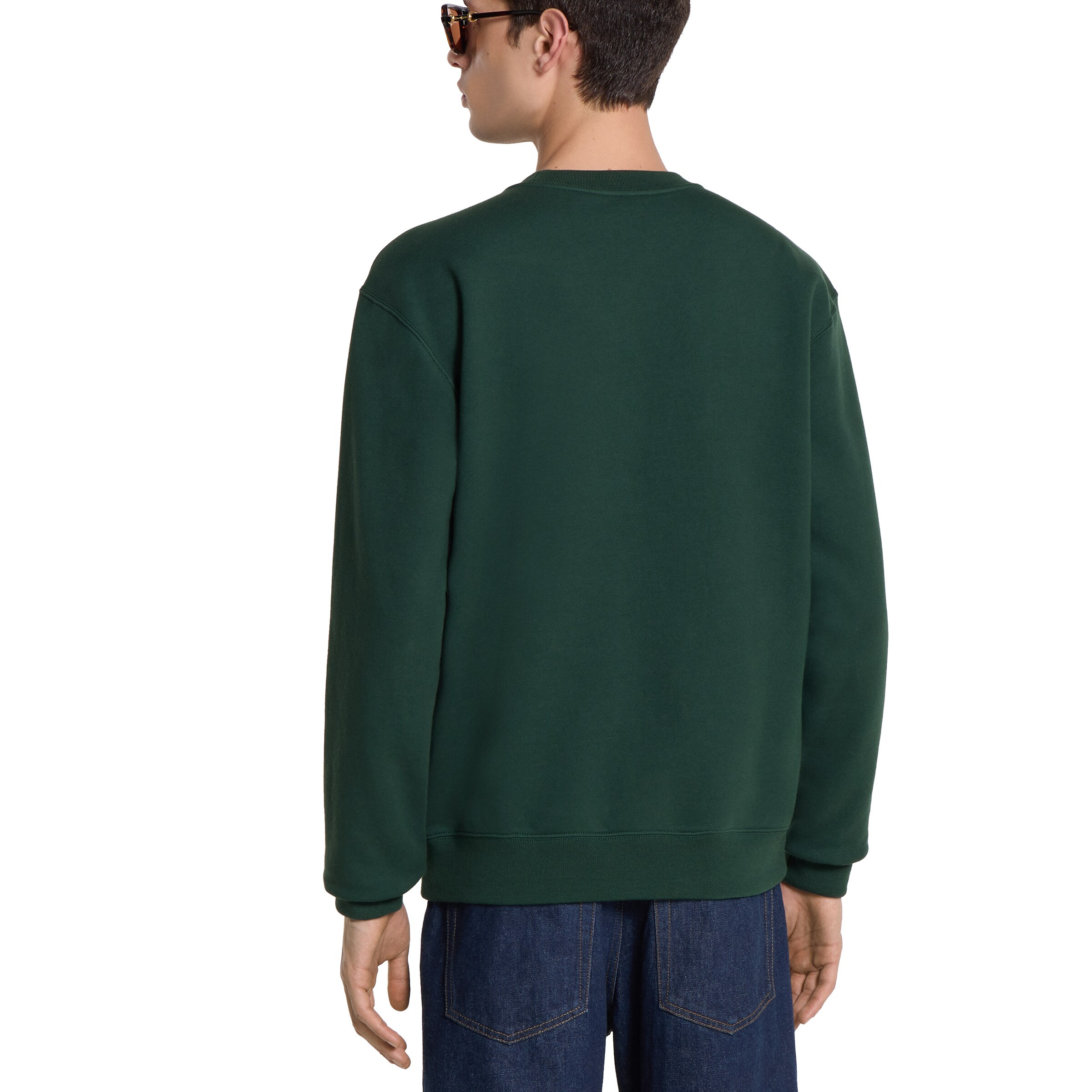 Brushed cotton jersey sweatshirt - 4