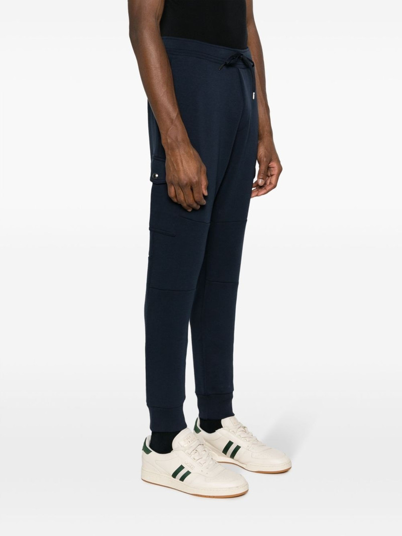 drawstring-waist slim-cut trousers 3