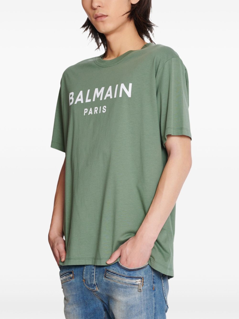 logo-print t-shirt - 6