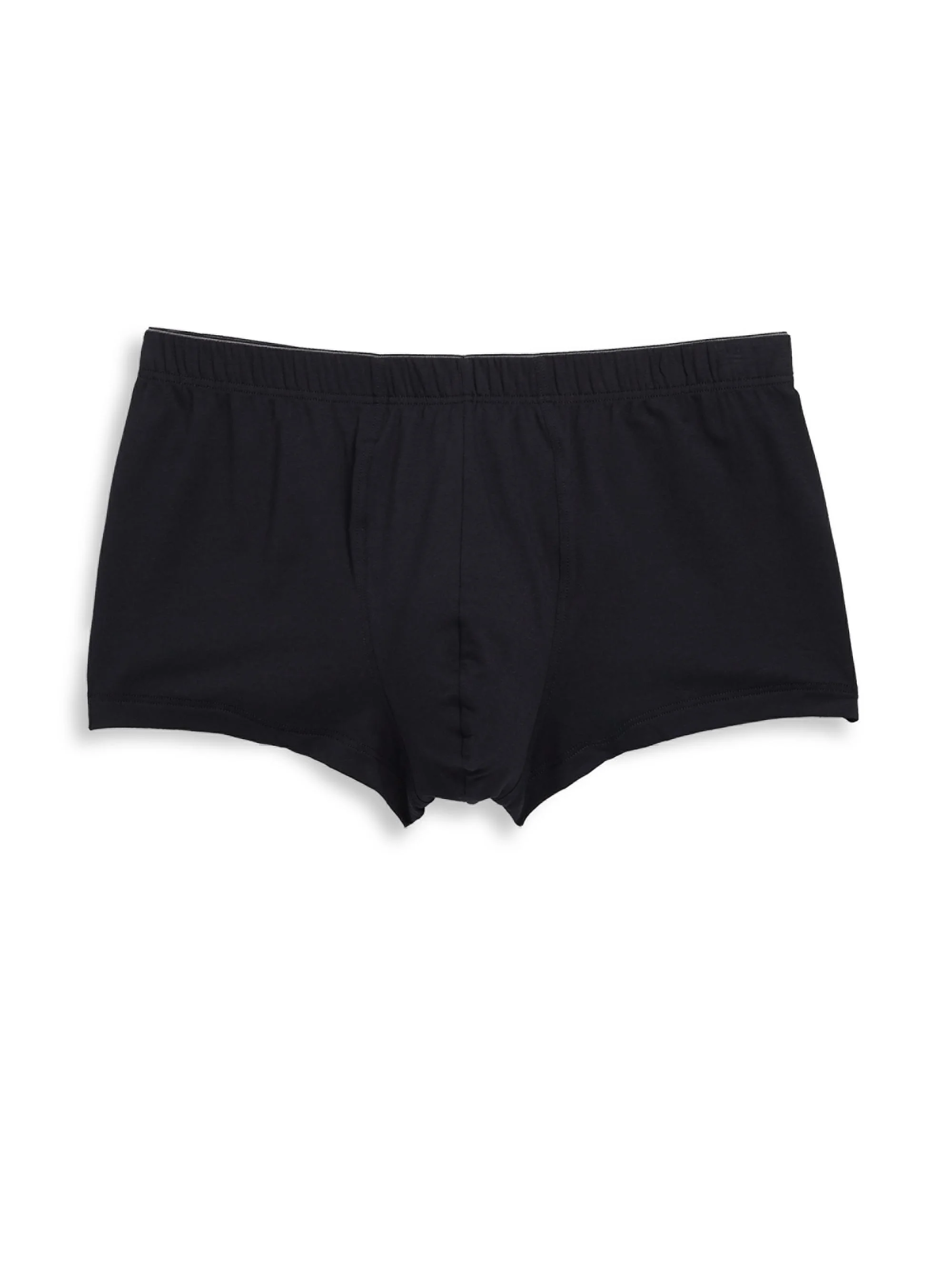 Men's Cotton Superior Boxer Briefs - Black - 1
