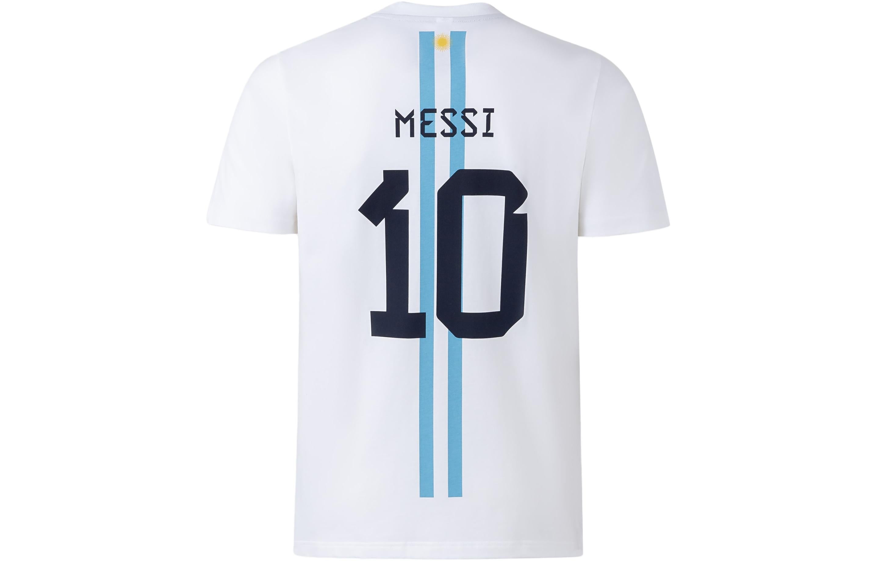 adidas Messi Name And Number Tee 'White' IW3614 - 2