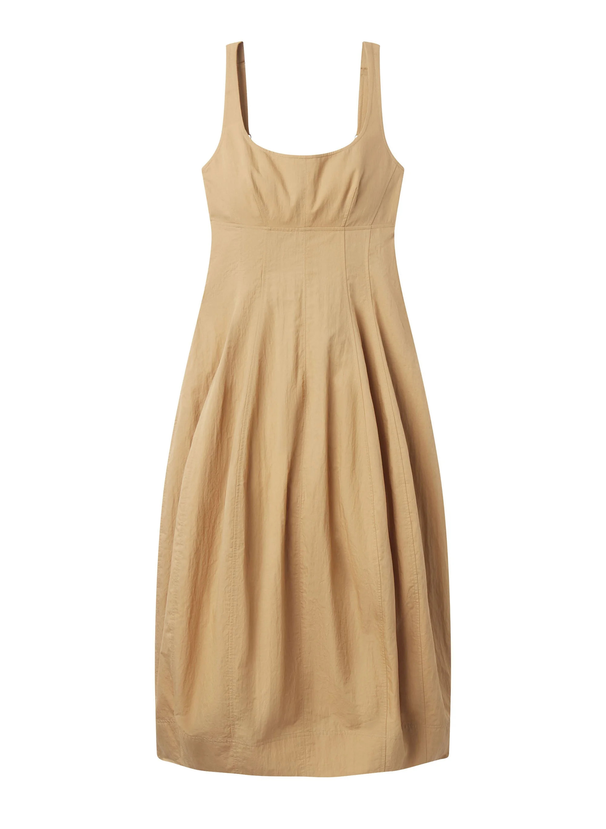 Nina Cotton Nylon Midi Dress - 1