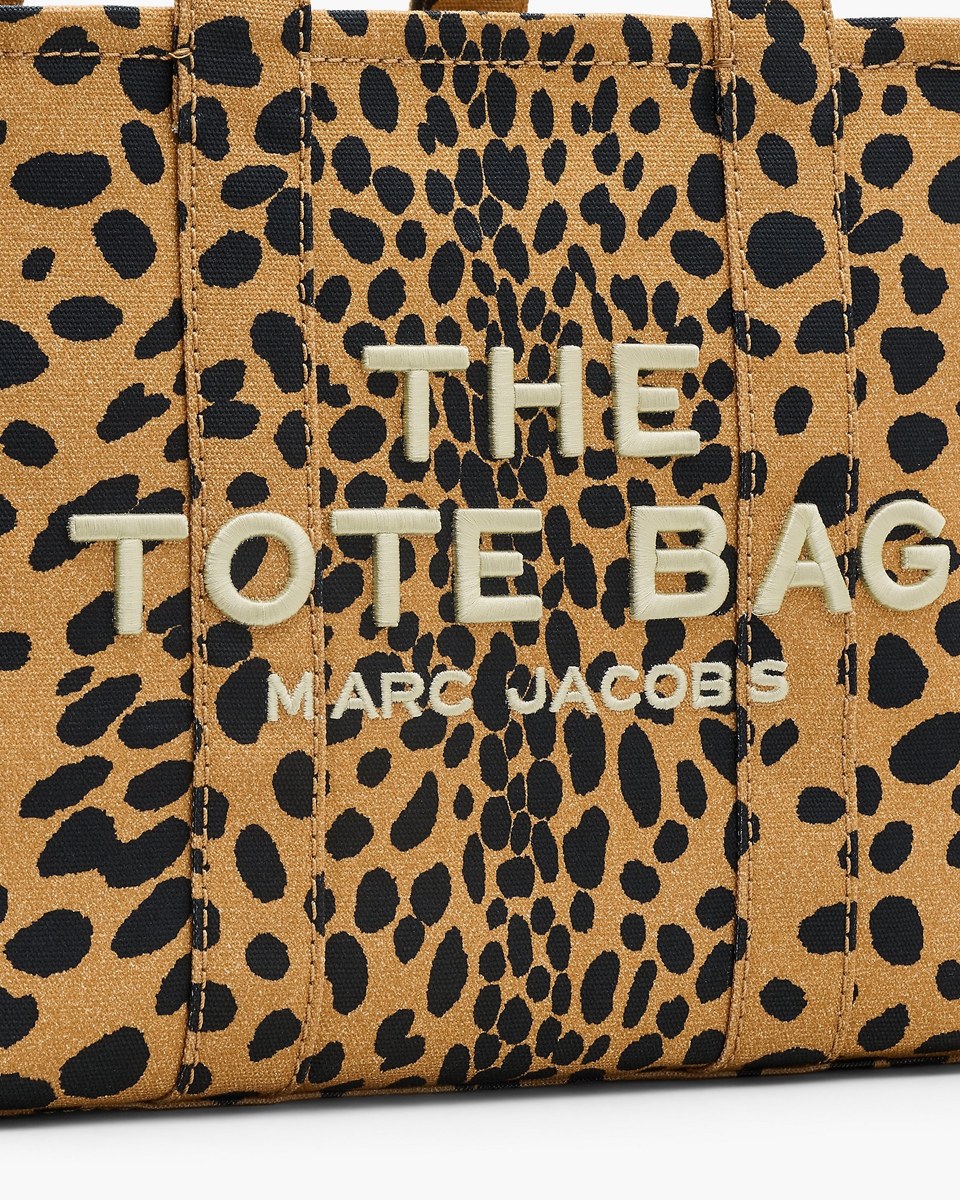 THE CHEETAH CANVAS MEDIUM TOTE BAG - 3