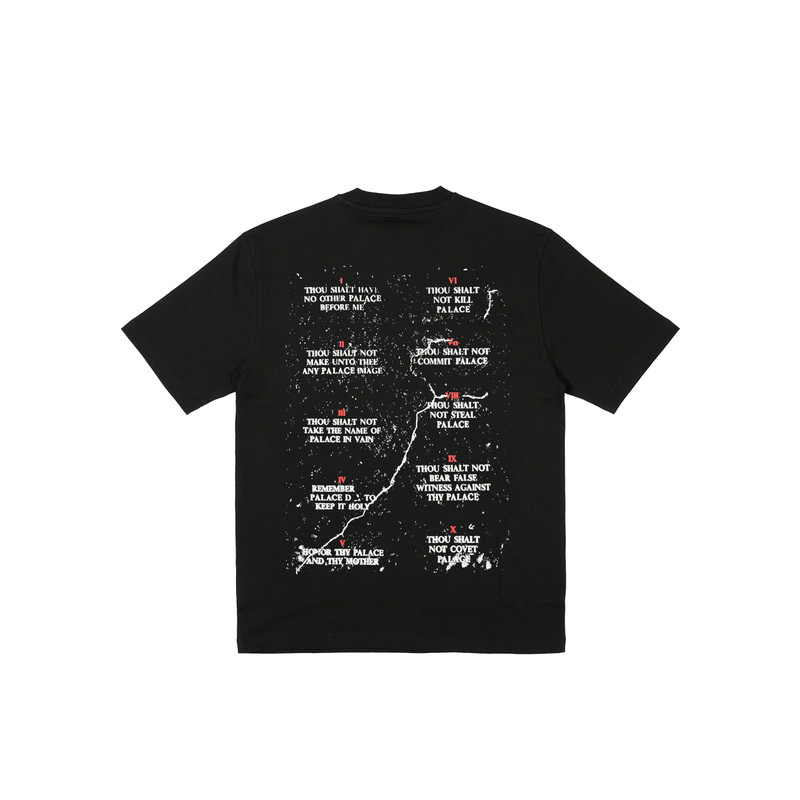 PALACE SAVE THYSELF T-SHIRT BLACK outlook