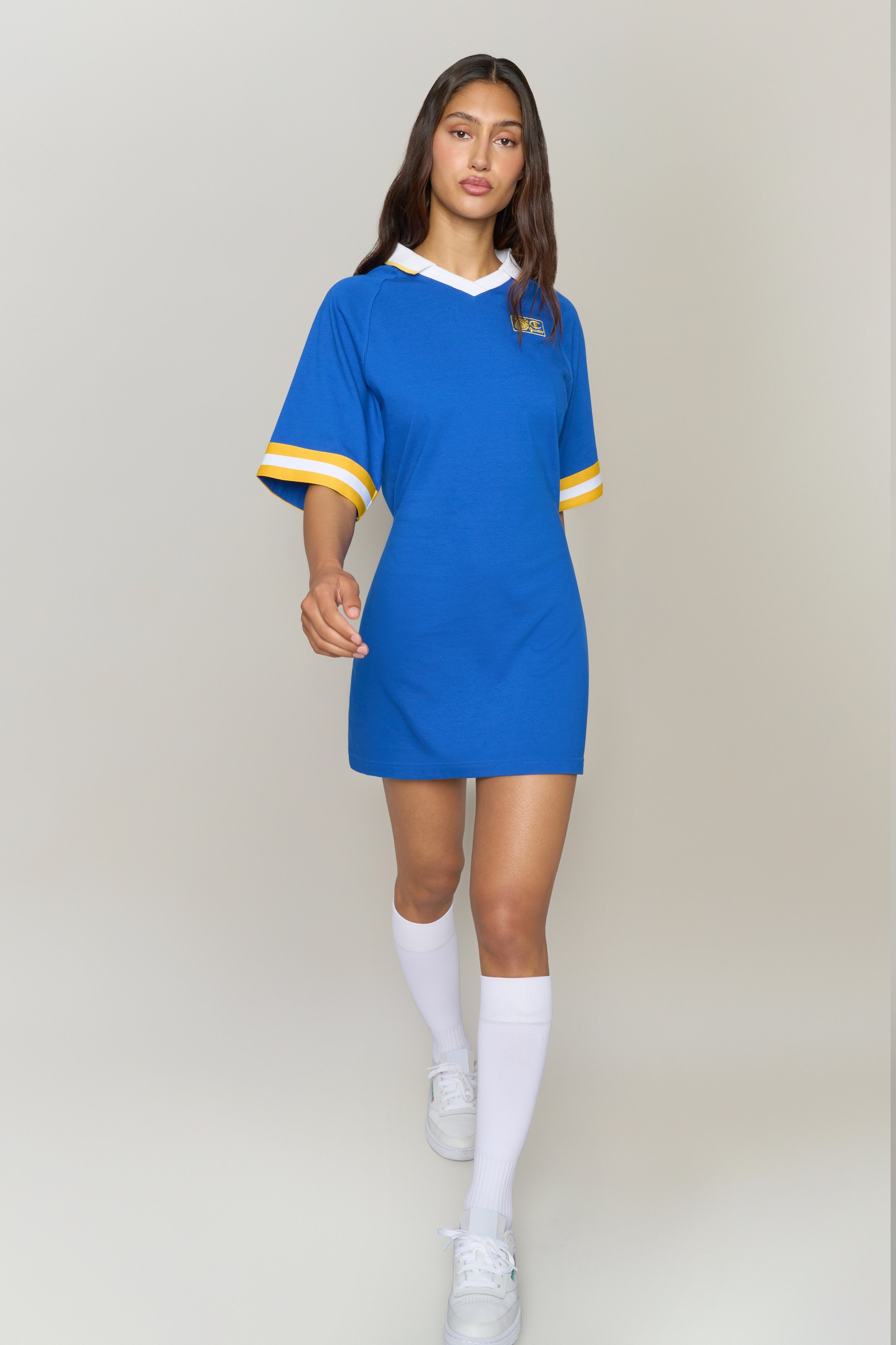 GUIZIO X CHAMPION WAISTED JERSEY DRESS - 4