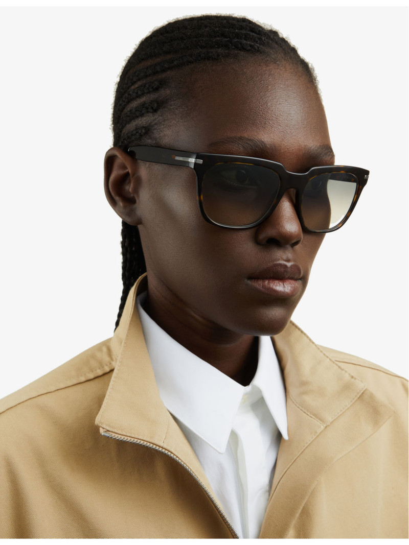 Prada PR 04YS acetate pillow sunglasses outlook