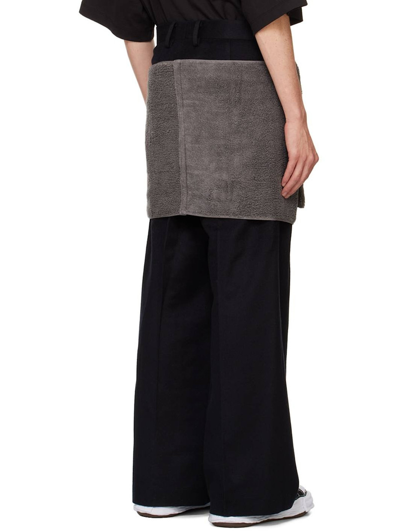 Black Onsen Towel Trousers 3