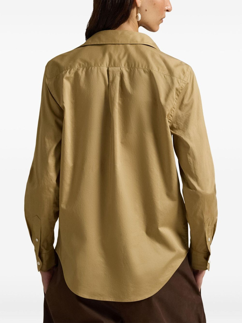 long-sleeved twill shirt 4