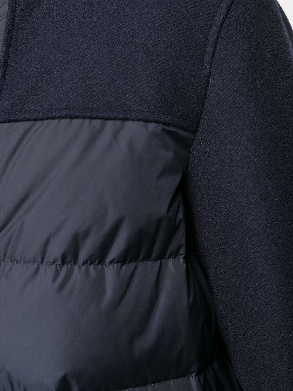 puffer-detail coat - 5