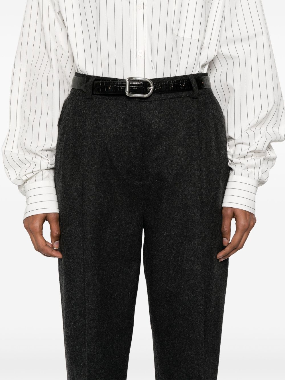 pleated tailored trousers - 5