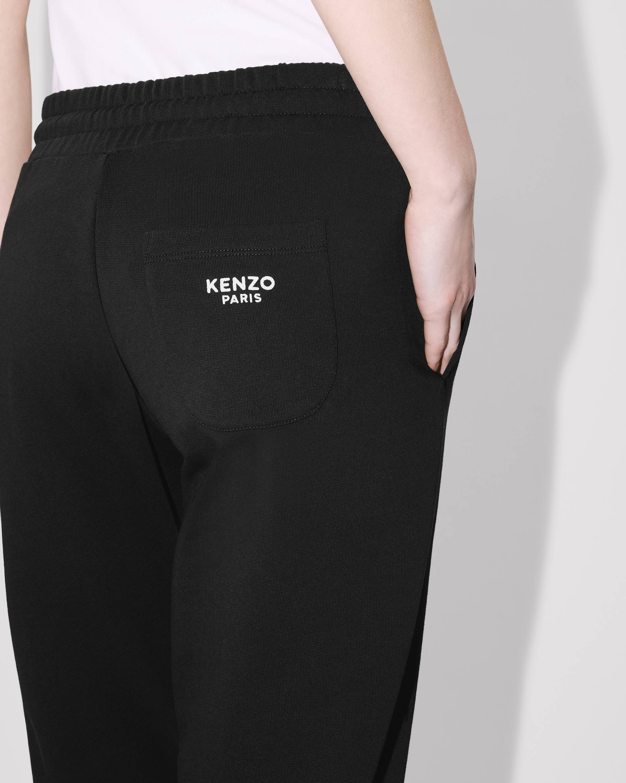 'Boke Flower' embroidered jogpants in cotton - 7