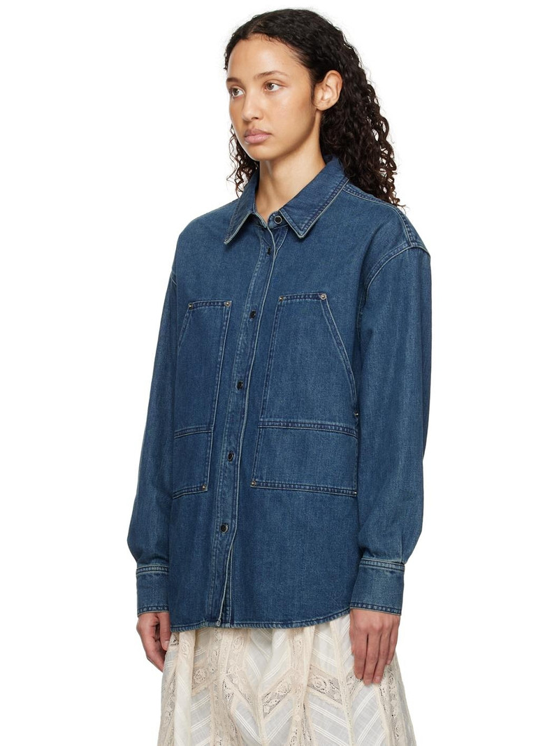 Isabel Marant Étoile Blue Okely Denim Jacket outlook