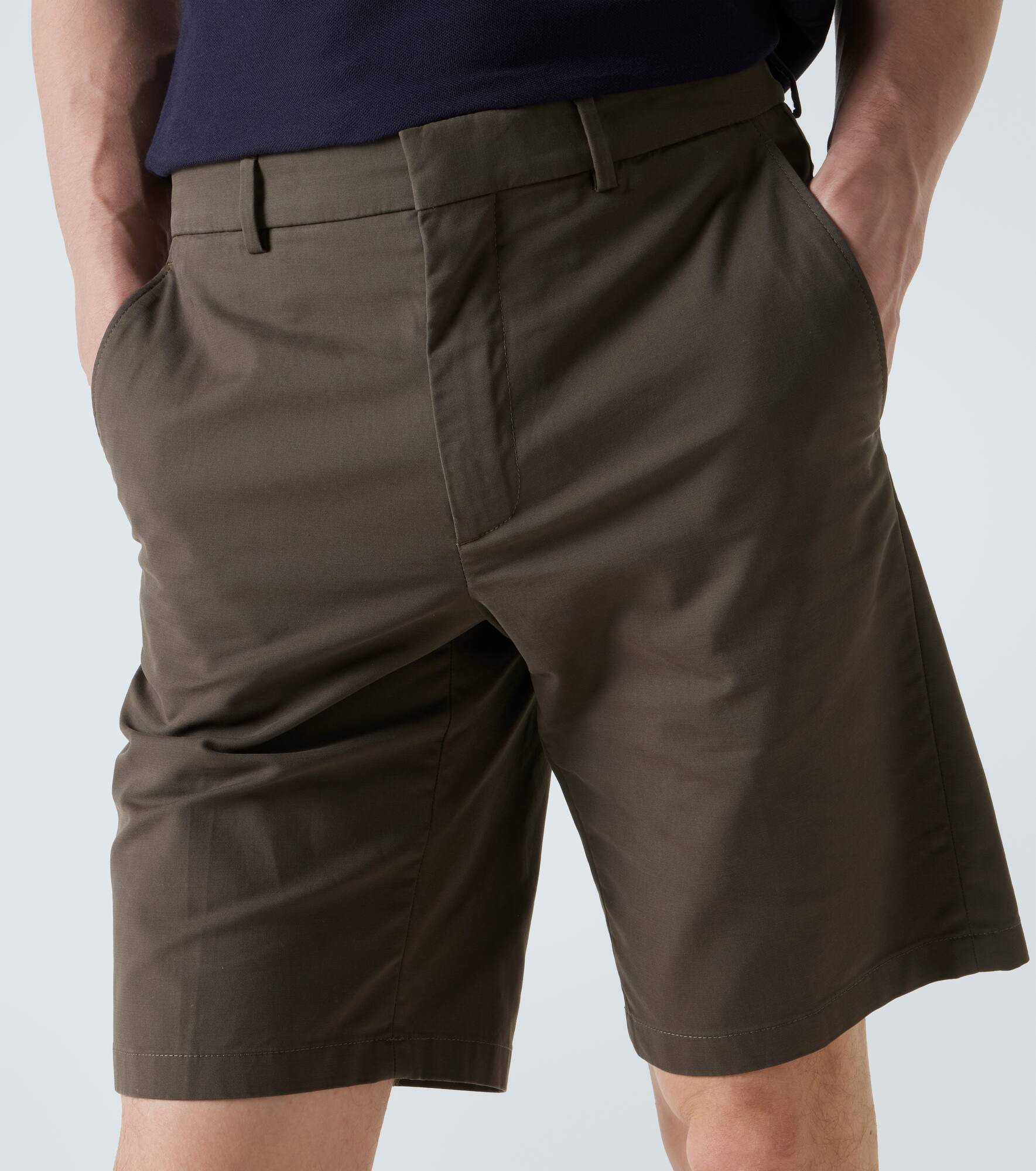 Jarno cotton-blend Bermuda shorts - 5