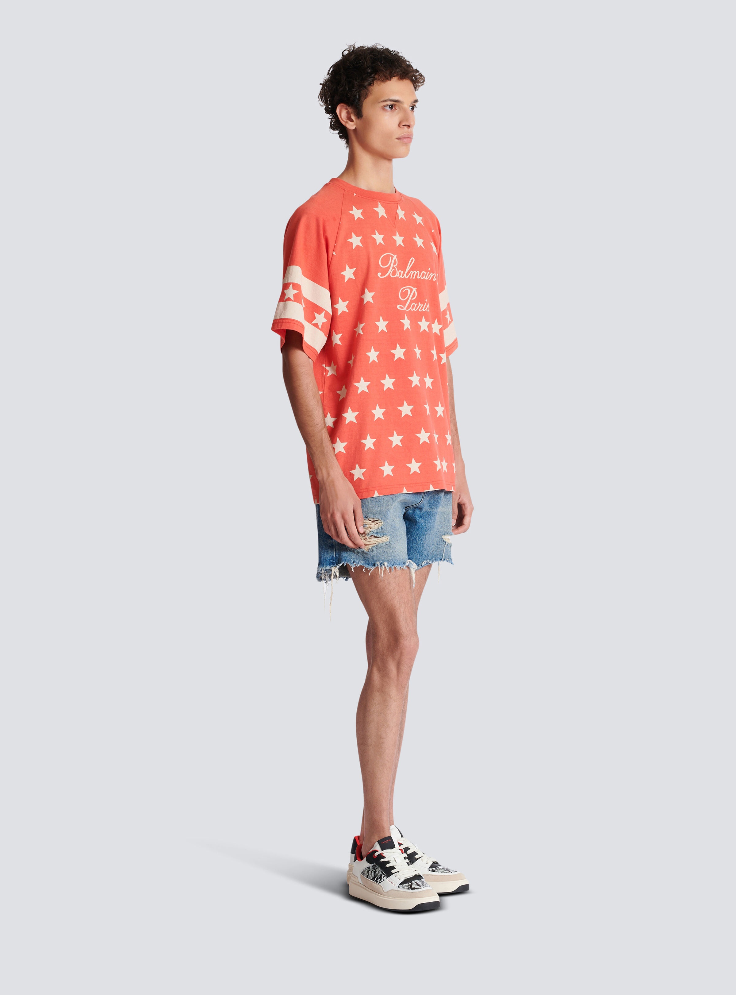 Balmain Signature Stars T-shirt - 3