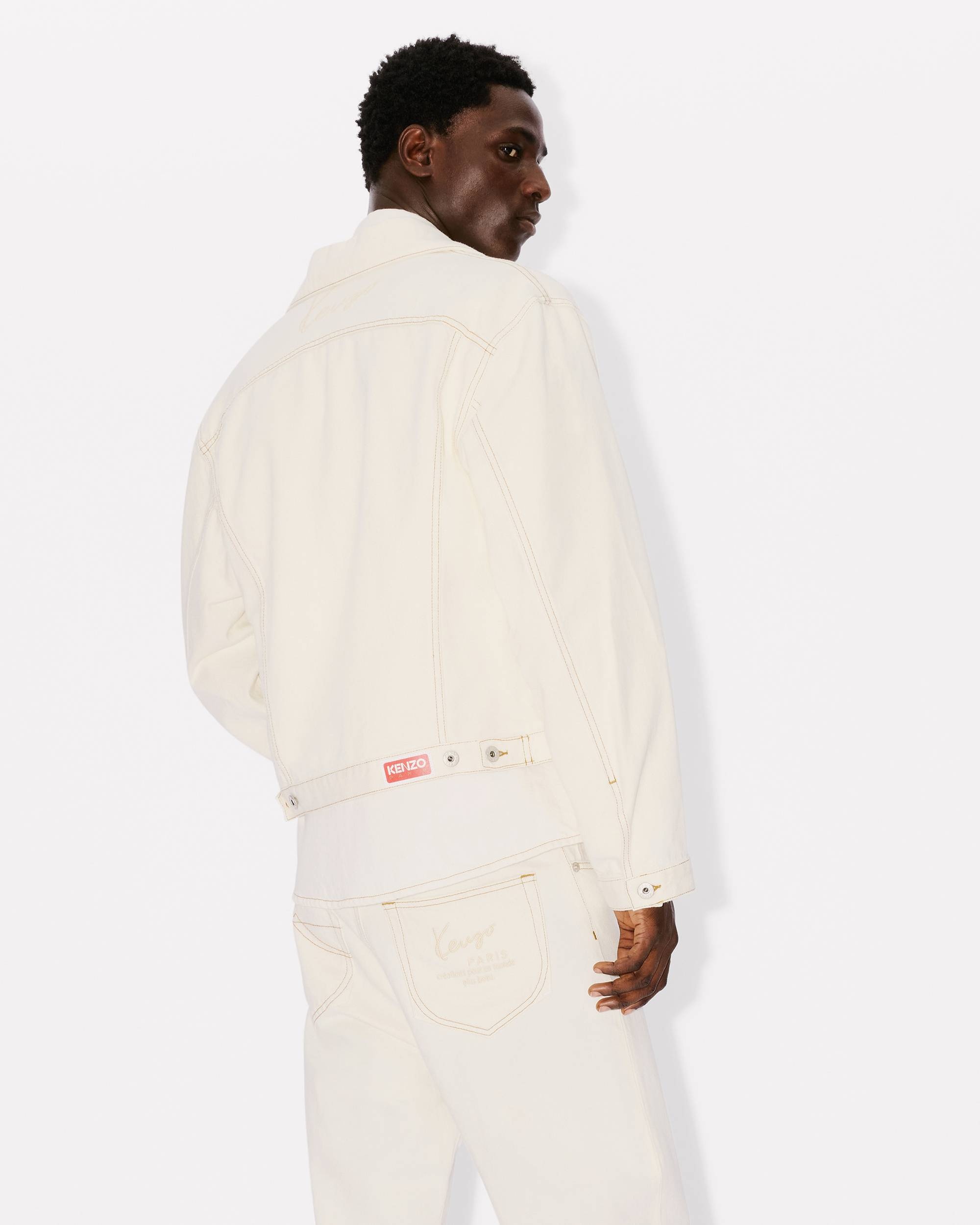 'KENZO Creations' denim trucker jacket - 4