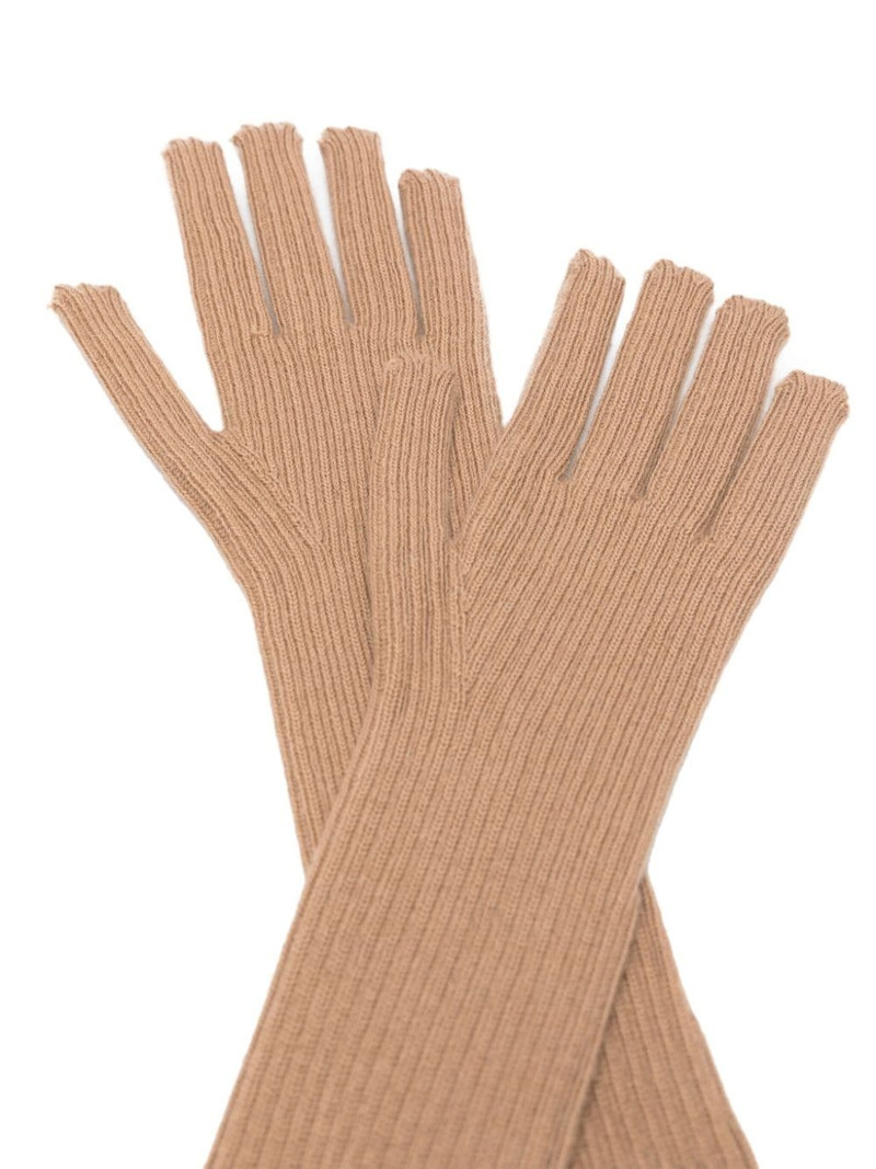 Dolce & Gabbana extra-long cashmere-blend gloves outlook