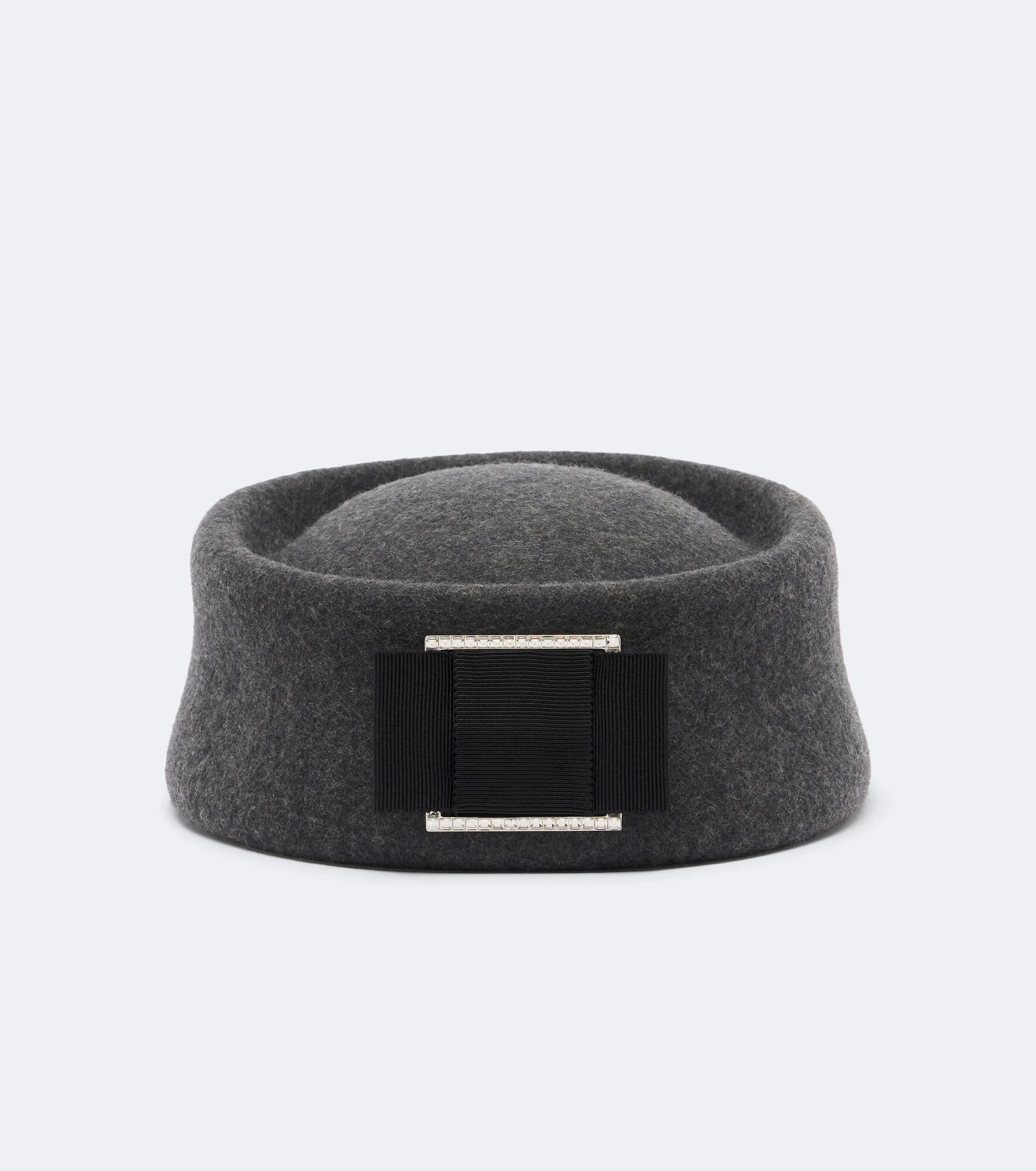Embellished wool felt hat - 1