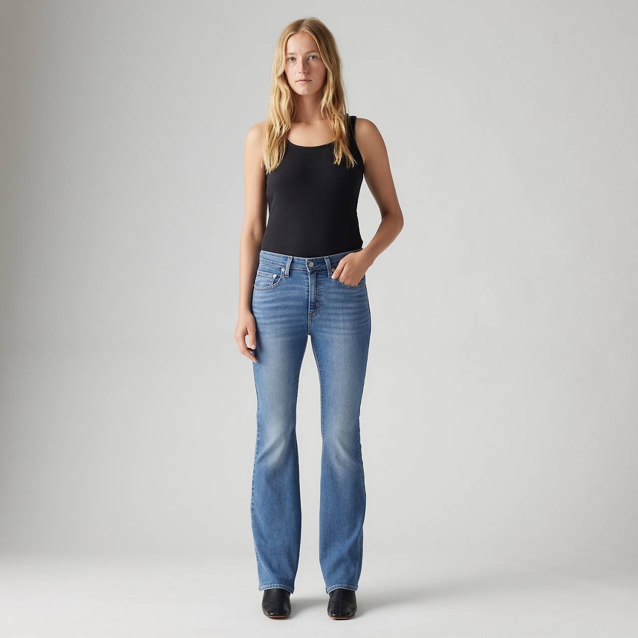 726 HIGH RISE FLARE WOMEN'S JEANS - 2