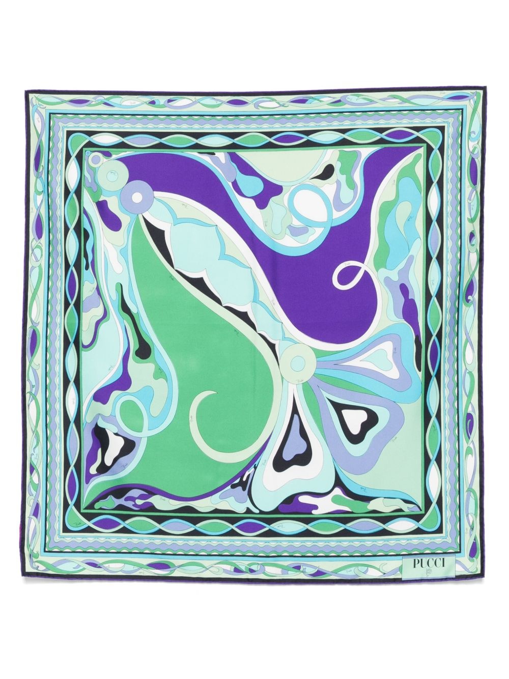 mix-print scarf - 1