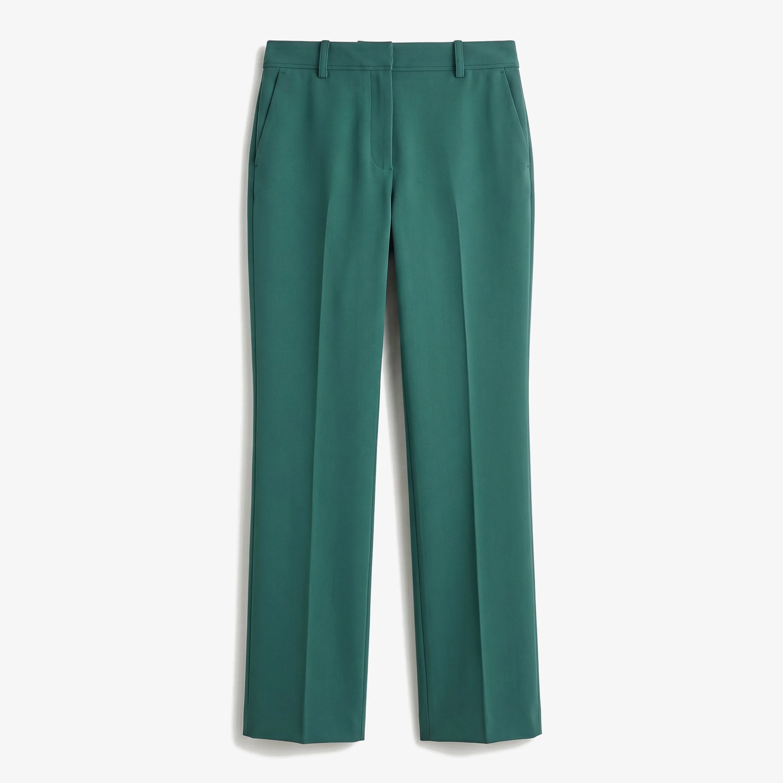 Smith Straight Trouser - Everyday Crepe with Topstitch - 1