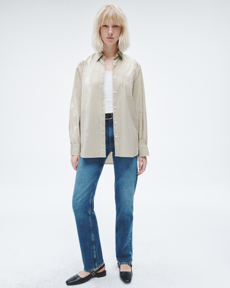 rag & bone Maxine Cotton Poplin Shirt
Classic Fit Button Down outlook