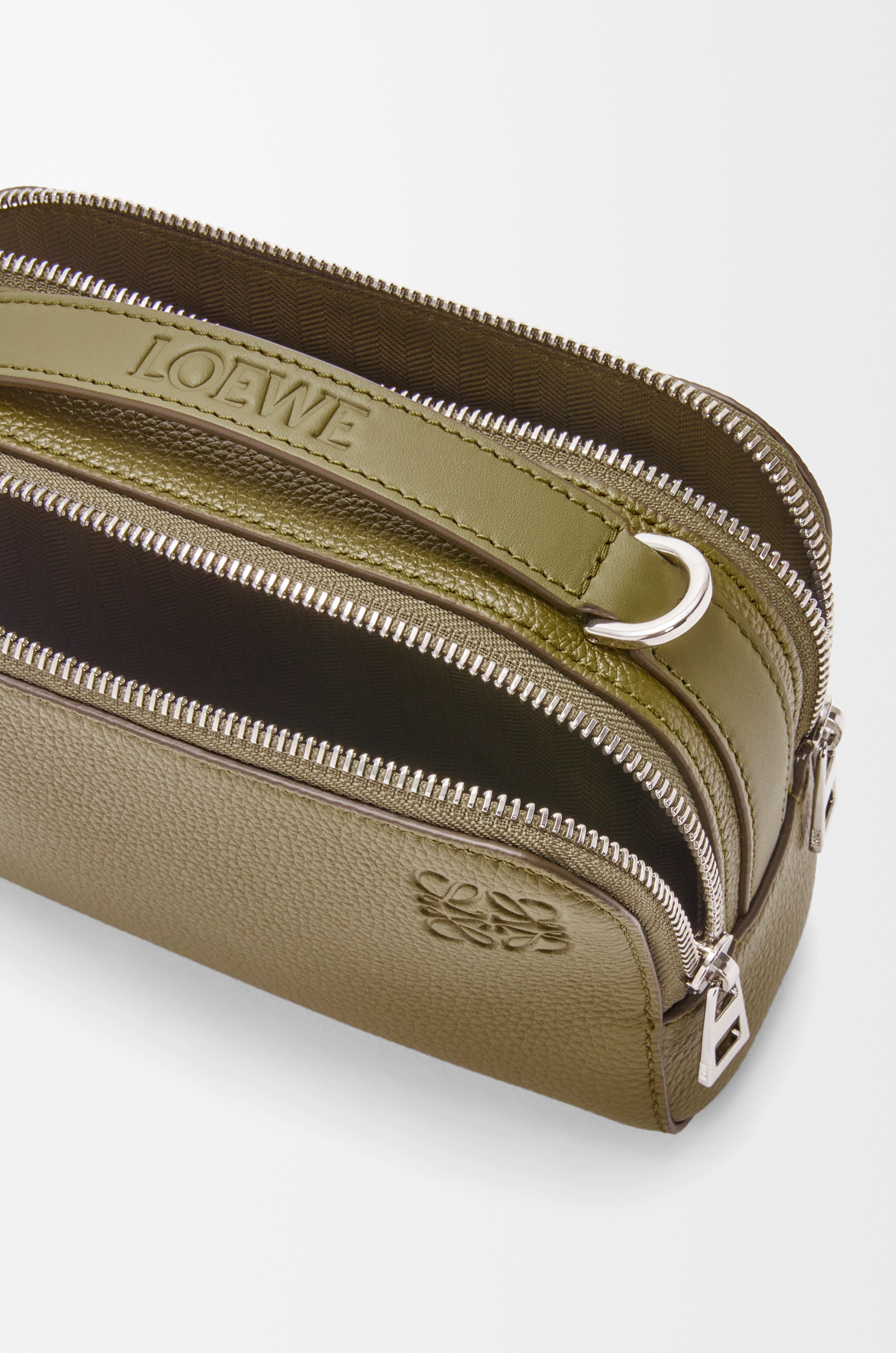 Mini Camera Crossbody bag in soft grained calfskin - 5