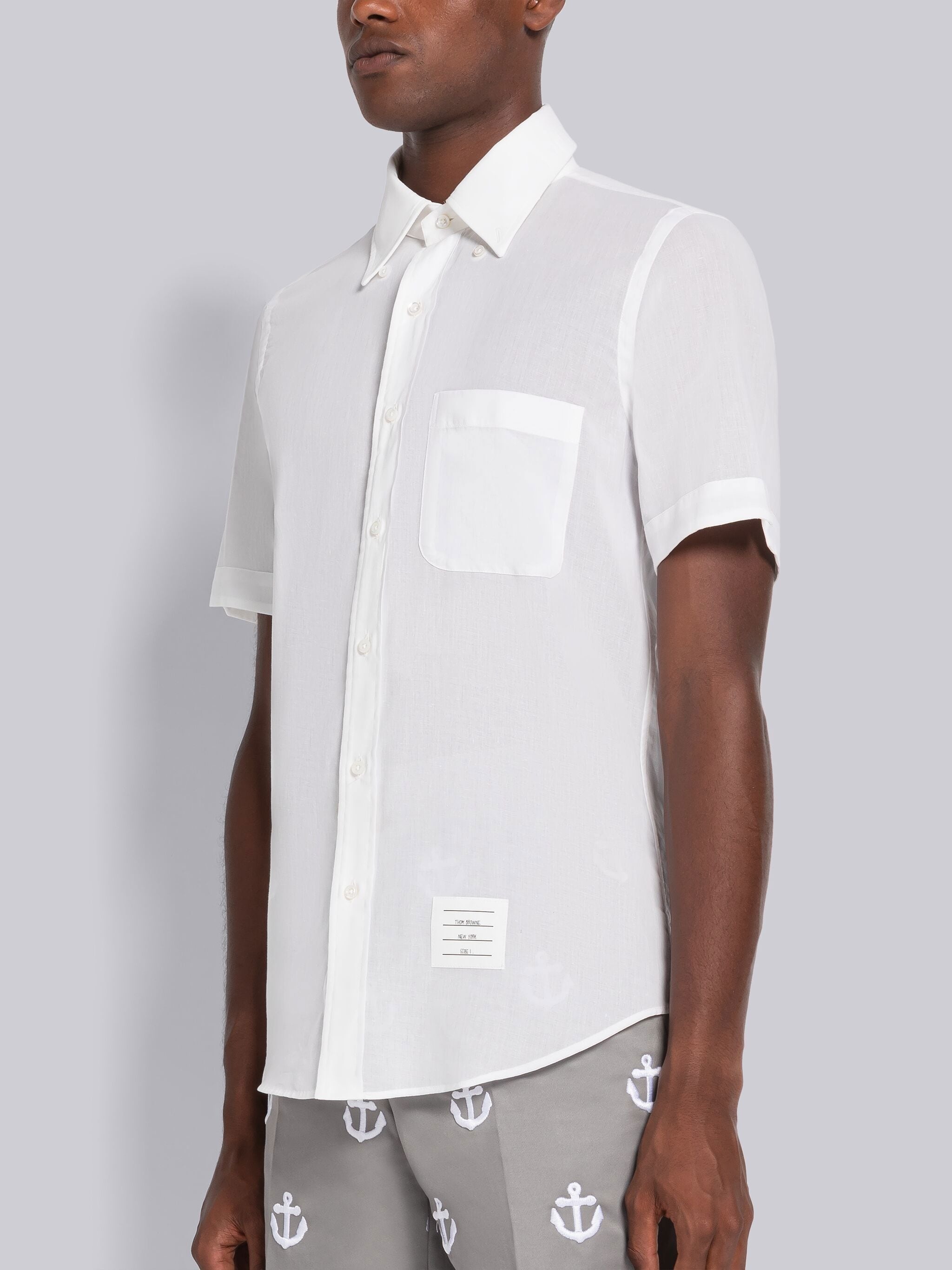 Cotton Voile Short Sleeve Shirt - 3