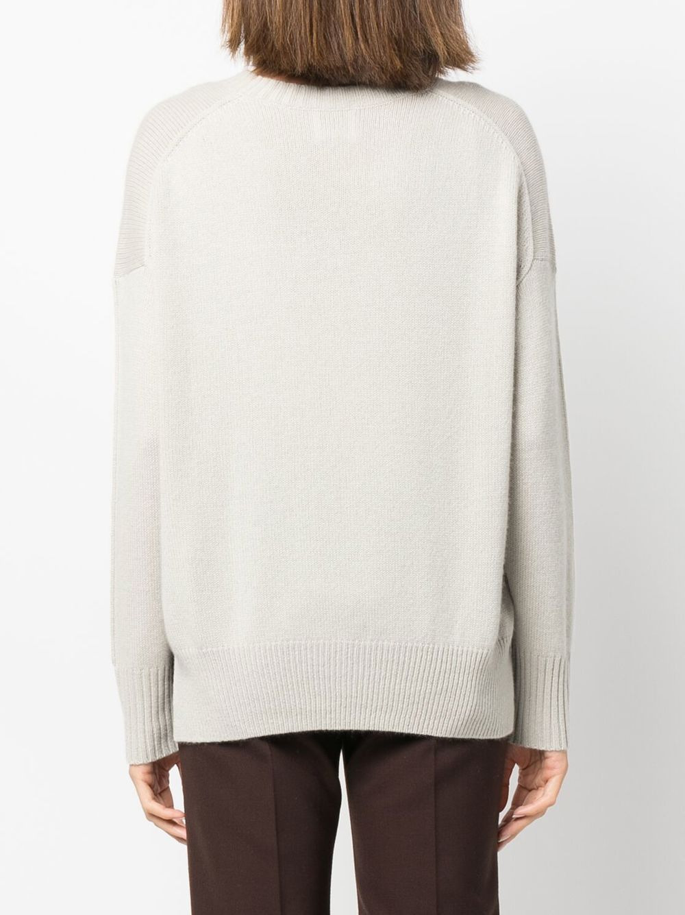 crew-neck cashmere jumper - 4