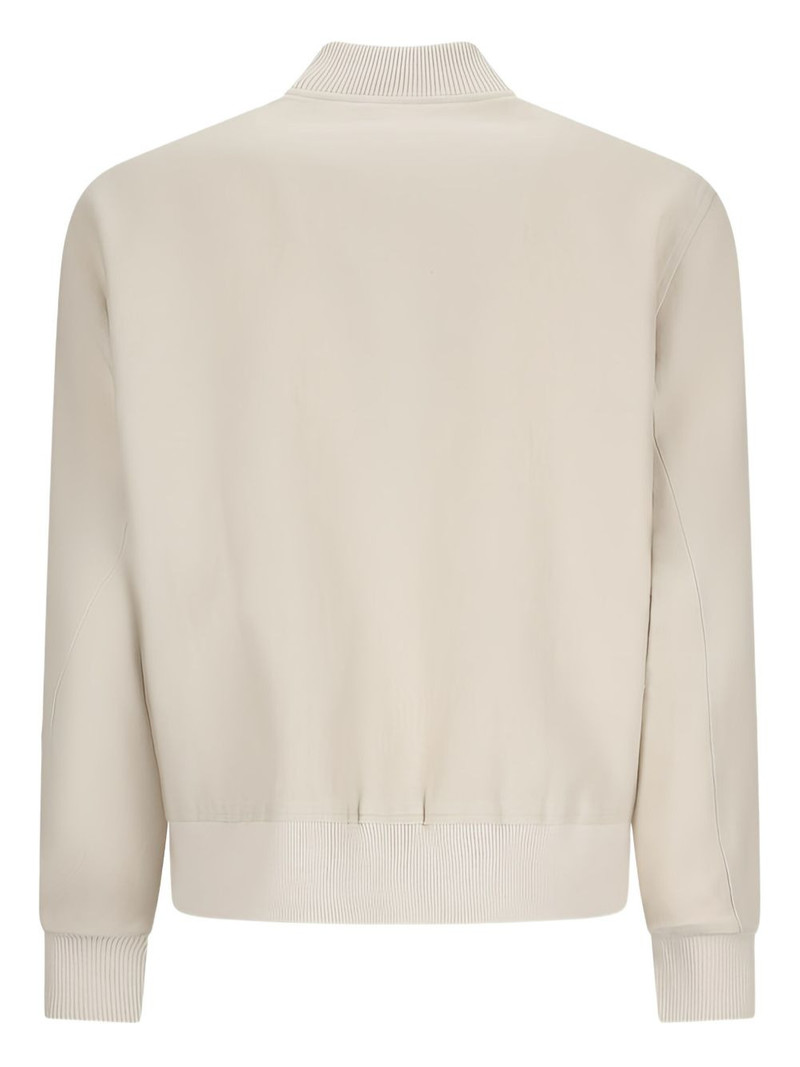 LARDINI zip-fastening flap-pocket jacket outlook